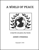 A World of Peace piano sheet music cover